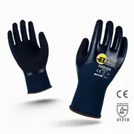 Nitril 3/4 Kaplı Montaj İş Eldiveni — HANVO HNV NGX506