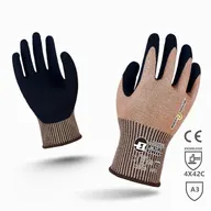 HyperGuard NXC384 Kesim Dirençli Köpük Nitril Kaplama Eldiven — HNV NKX384Q